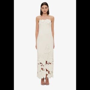 Leo Lin Rayna Dress: Vanilla